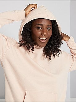 Sweatshirt com capuz de conceção ecológica - Kiabi