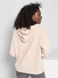 Sweatshirt com capuz de conceção ecológica - Kiabi
