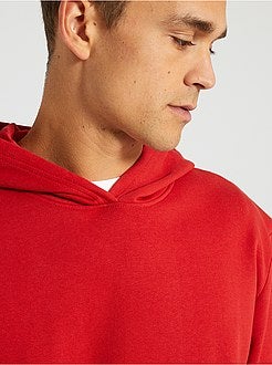 Sweatshirt com capuz de conceção ecológica - Kiabi