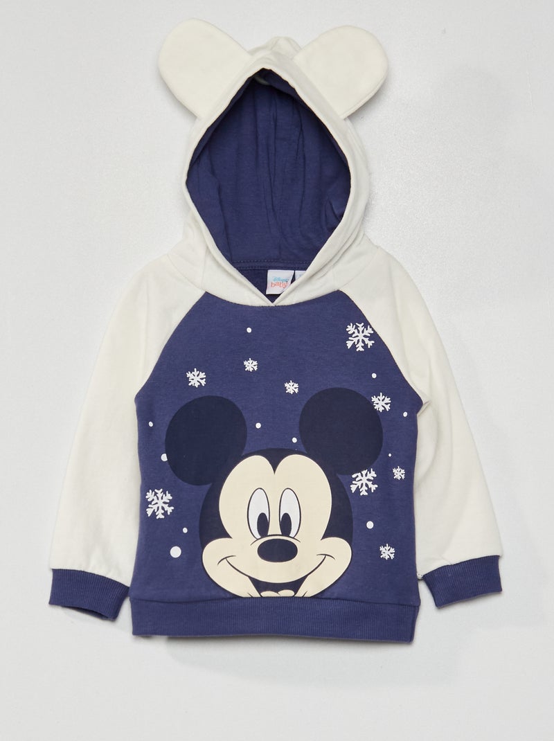 Sweatshirt com capuz 'Disney' AZUL - Kiabi