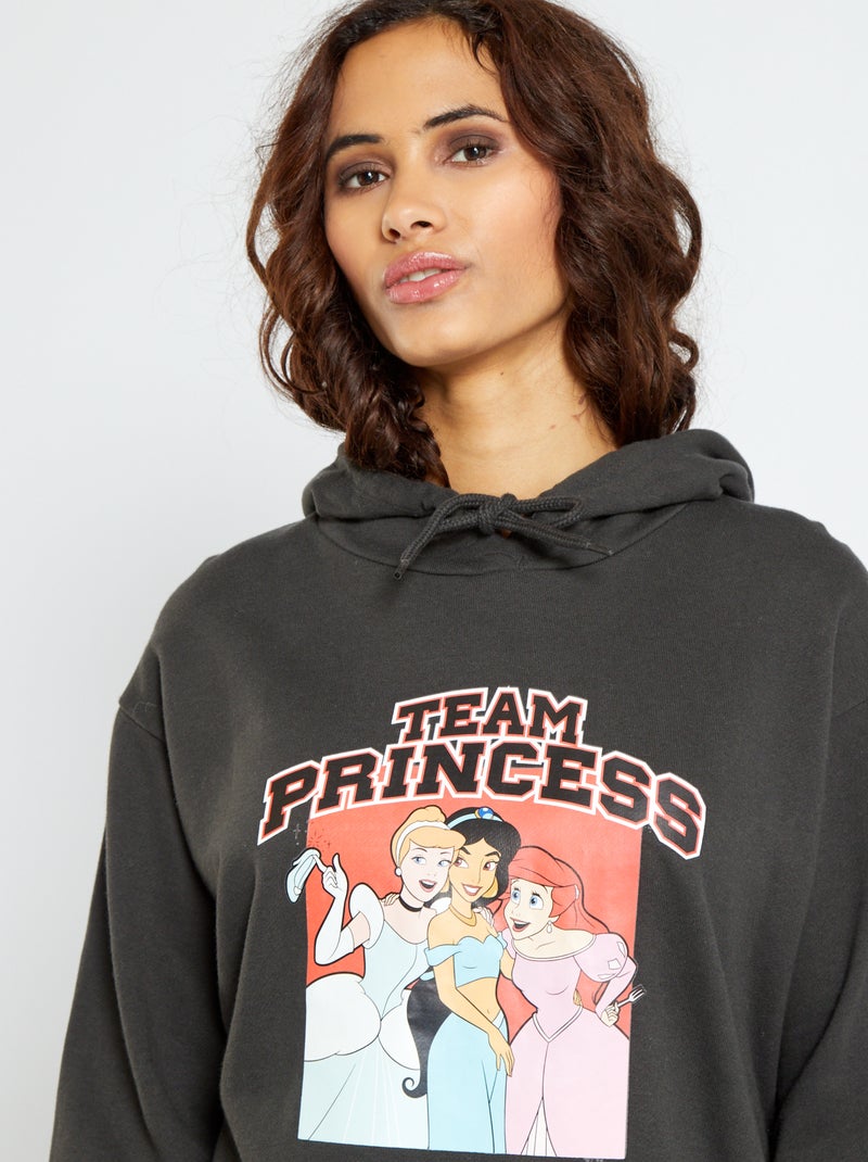 Sweatshirt com capuz 'Disney' PRETO - Kiabi