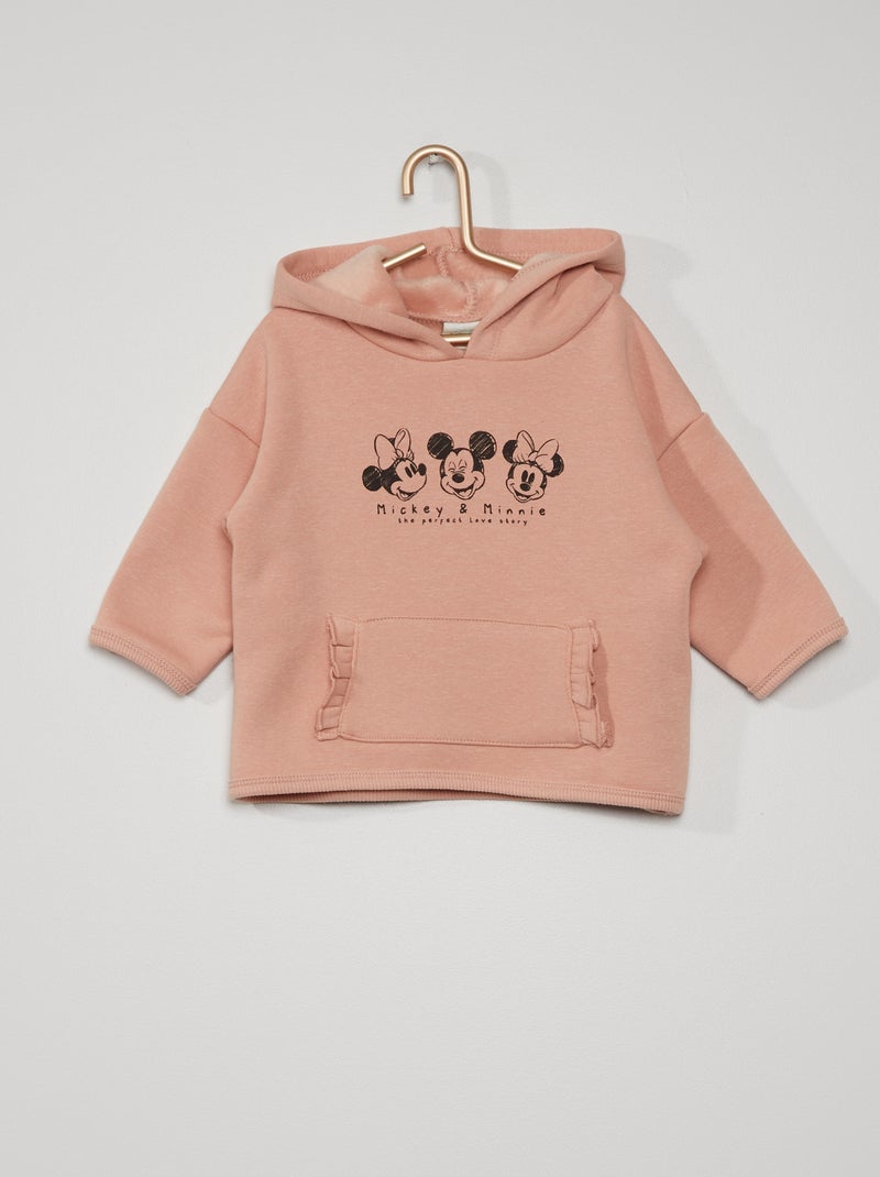 Sweatshirt com capuz 'Disney' ROSA - Kiabi