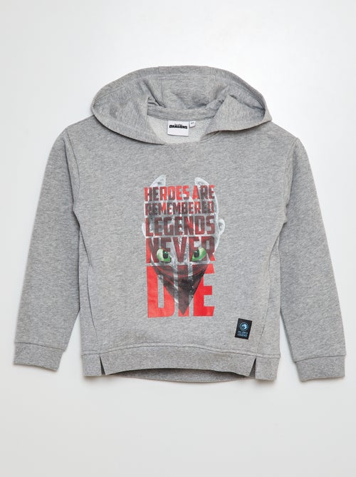 Sweatshirt com capuz 'Dragões' - Kiabi
