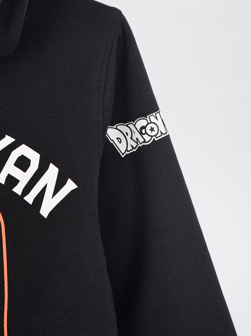 Sweatshirt com capuz 'Dragon ball Z' Preto - Kiabi