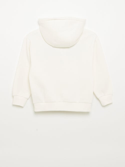 Sweatshirt com capuz e bolso canguru - Kiabi