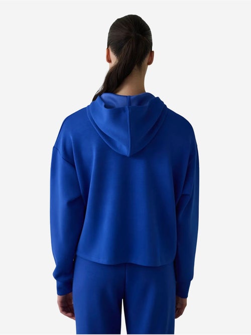 Sweatshirt com capuz e estampado de slogan, toque sedoso penti - Kiabi