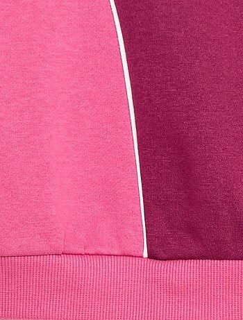 Sweatshirt com capuz e motivos