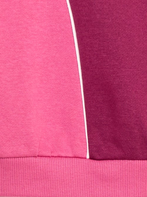 Sweatshirt com capuz e motivos - Kiabi