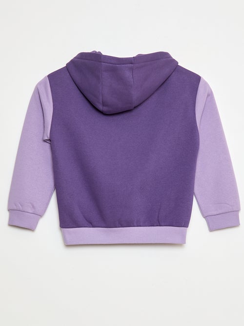 Sweatshirt com capuz e motivos - Kiabi