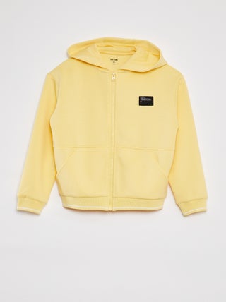 Sweatshirt com capuz em material suave