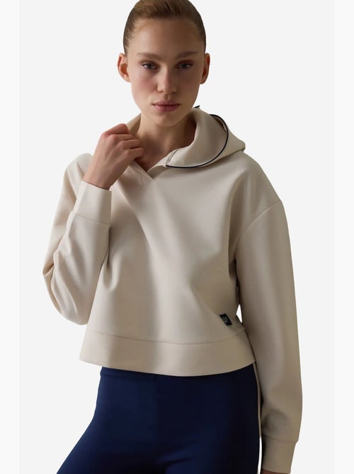 Sweatshirt com capuz em modal penti - Kiabi
