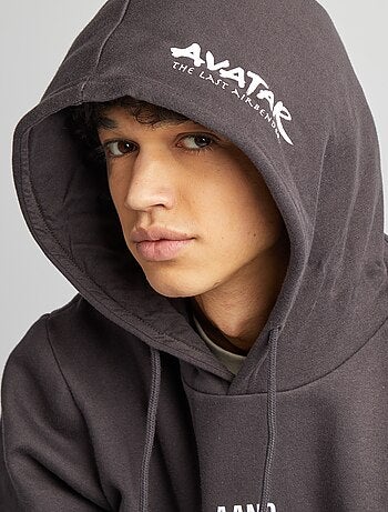 Sweatshirt com capuz em moletão 'Avatar, o último mestre do ar'