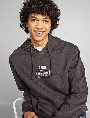 Sweatshirt com capuz em moletão 'Avatar, o último mestre do ar'
