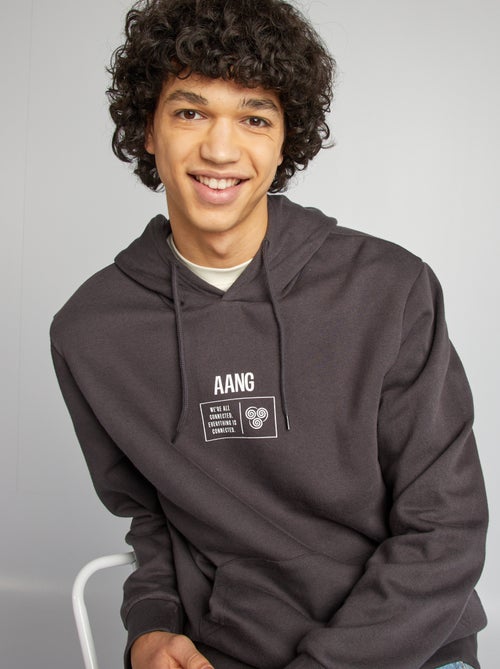 Sweatshirt com capuz em moletão 'Avatar, o último mestre do ar' - Kiabi