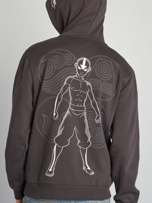 Sweatshirt com capuz em moletão 'Avatar, o último mestre do ar' - Kiabi