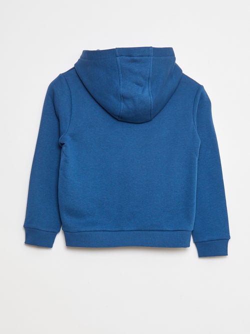 Sweatshirt com capuz em moletão - Kiabi