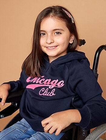 Sweatshirt com capuz estampada - So Easy