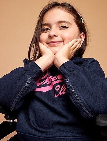 Sweatshirt com capuz estampada - So Easy