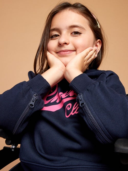 Sweatshirt com capuz estampada - So Easy - Kiabi