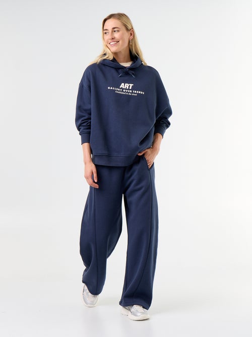 Sweatshirt com capuz estampada à frente e atrás - Kiabi Sweatshirt com capuz estampada à frente e atrás - Kiabi
