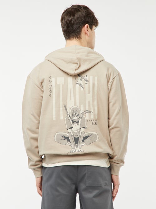 Sweatshirt com capuz estampada 'Naruto' - Kiabi