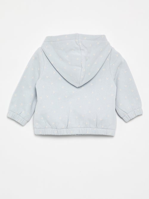 Sweatshirt com capuz estampado - Kiabi