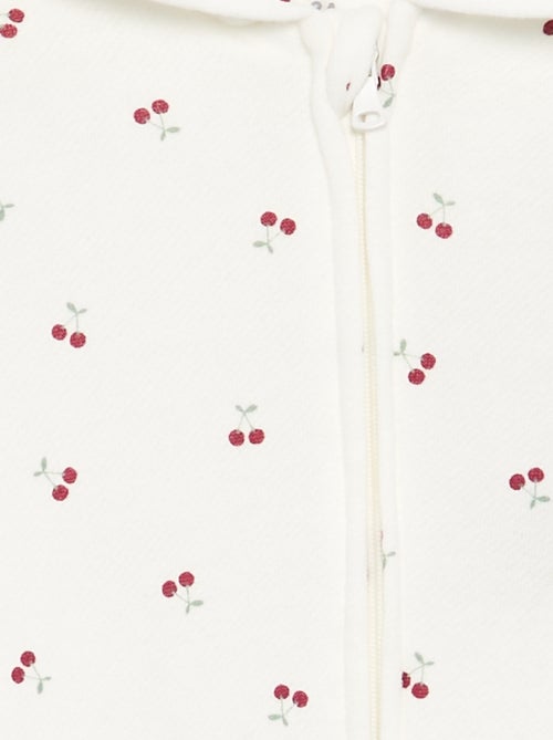 Sweatshirt com capuz estampado - Kiabi