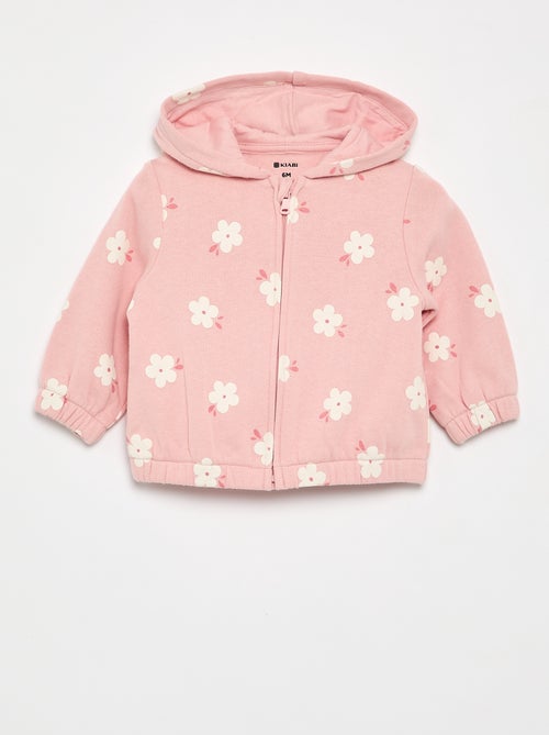 Sweatshirt com capuz estampado - Kiabi