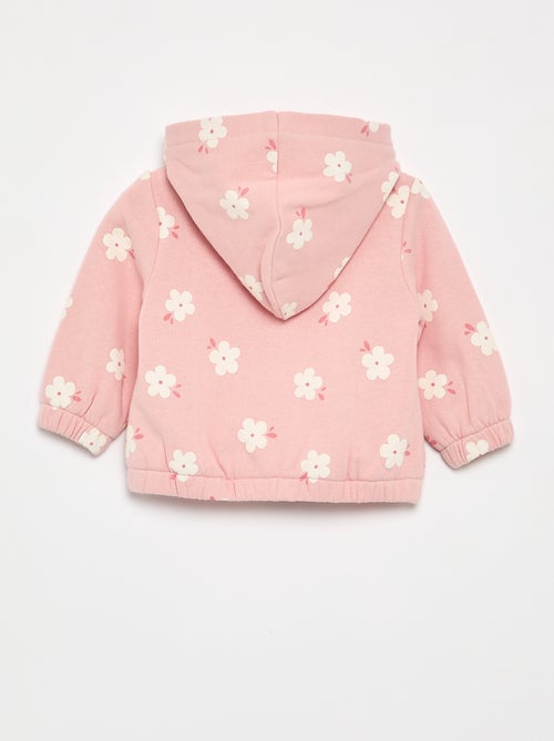 Sweatshirt com capuz estampado - Kiabi