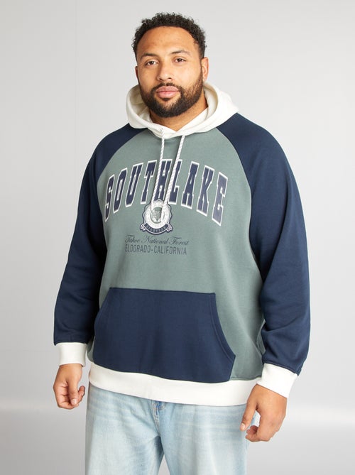 Sweatshirt com capuz estilo universidade americana - Kiabi