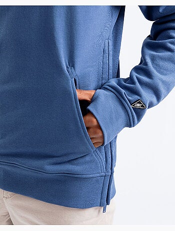 Sweatshirt com capuz evasion azul
