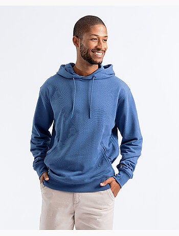 Sweatshirt com capuz evasion azul