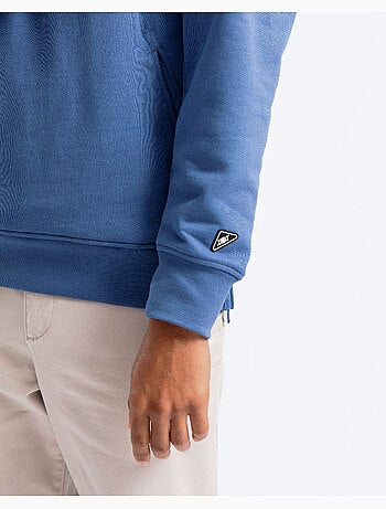 Sweatshirt com capuz evasion azul