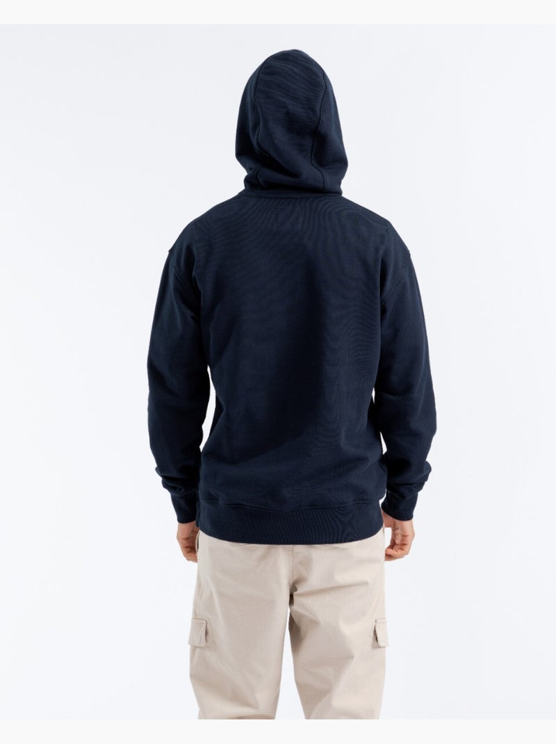 Sweatshirt com capuz evasion azul Azul - Kiabi