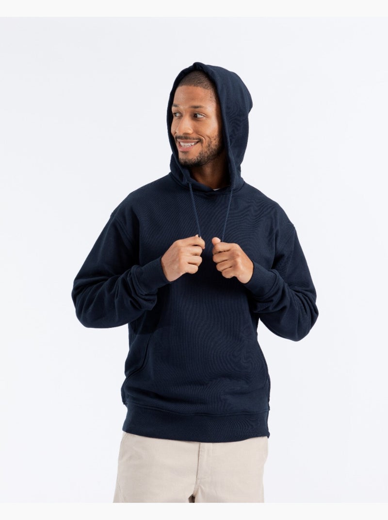 Sweatshirt com capuz evasion azul Azul - Kiabi