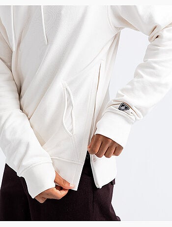 Sweatshirt com capuz evasion cru