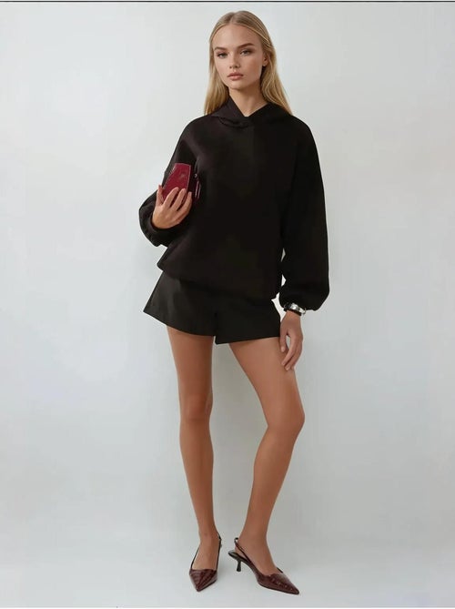 Sweatshirt com capuz extra grande e pesado hiccup - Kiabi Sweatshirt com capuz extra grande e pesado hiccup - Kiabi