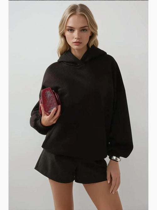 Sweatshirt com capuz extra grande e pesado hiccup - Kiabi Sweatshirt com capuz extra grande e pesado hiccup - Kiabi