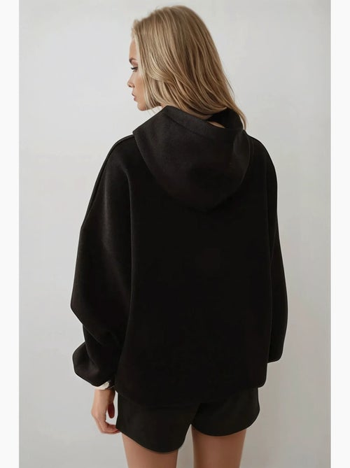 Sweatshirt com capuz extra grande e pesado hiccup - Kiabi Sweatshirt com capuz extra grande e pesado hiccup - Kiabi