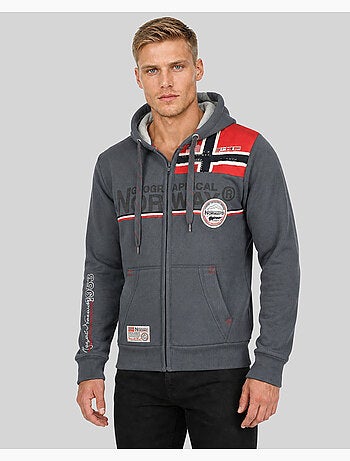 Sweatshirt com capuz faponie – geographical norway