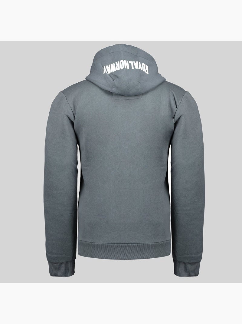 Sweatshirt com capuz faponie – geographical norway Cinza escuro - Kiabi