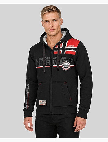 Sweatshirt com capuz faponie – geographical norway
