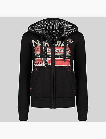 Sweatshirt com capuz farlotte – geographical norway