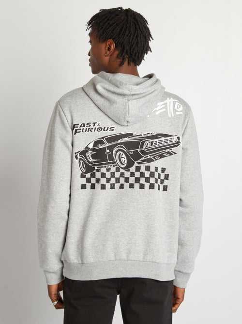 Sweatshirt com capuz 'Fast and Furious' - Kiabi