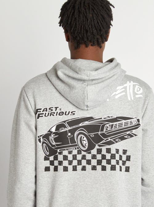 Sweatshirt com capuz 'Fast and Furious' - Kiabi