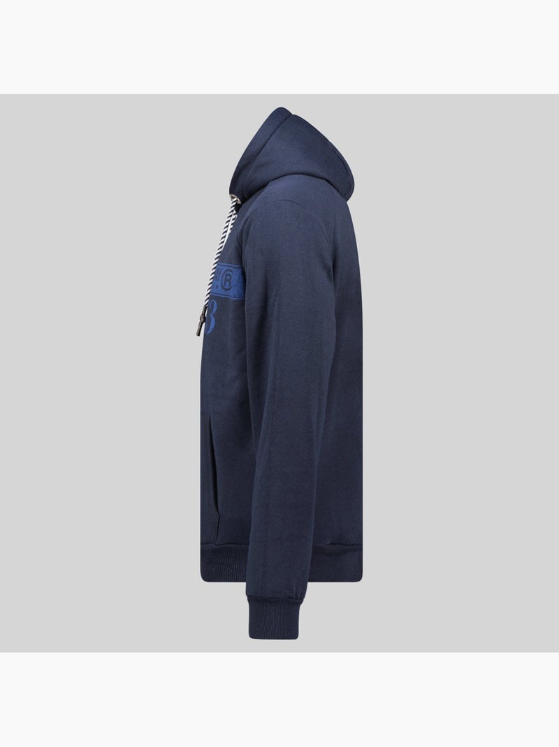Sweatshirt com capuz fastlife – geographical norway Azul-marinho - Kiabi