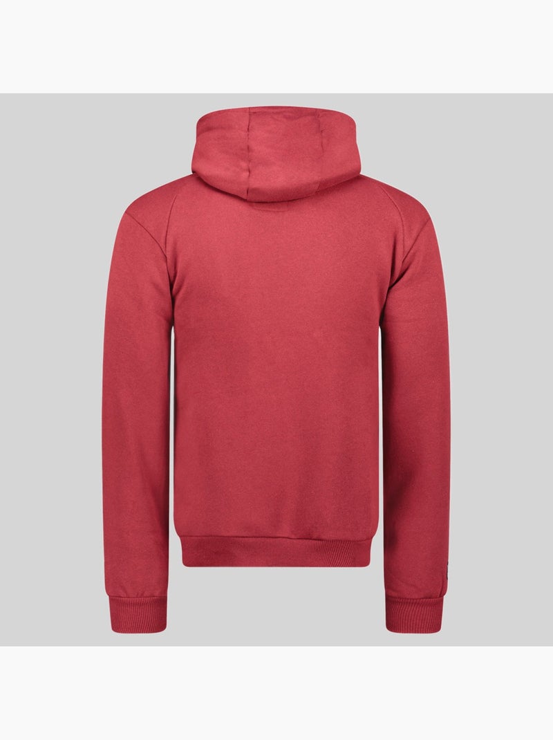Sweatshirt com capuz fastlife – geographical norway Bordô - Kiabi