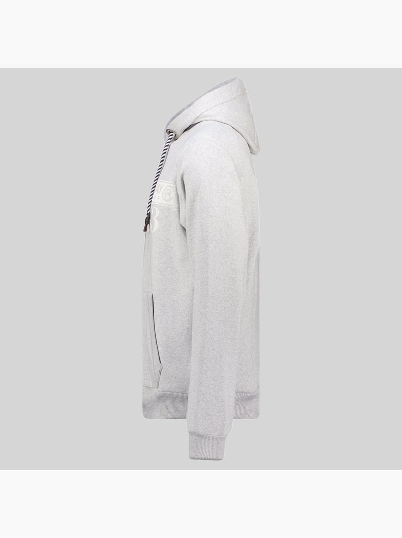 Sweatshirt com capuz fastlife – geographical norway Cinza claro - Kiabi