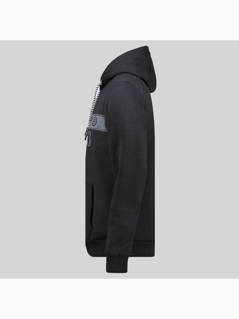 Sweatshirt com capuz fastlife – geographical norway Preto - Kiabi