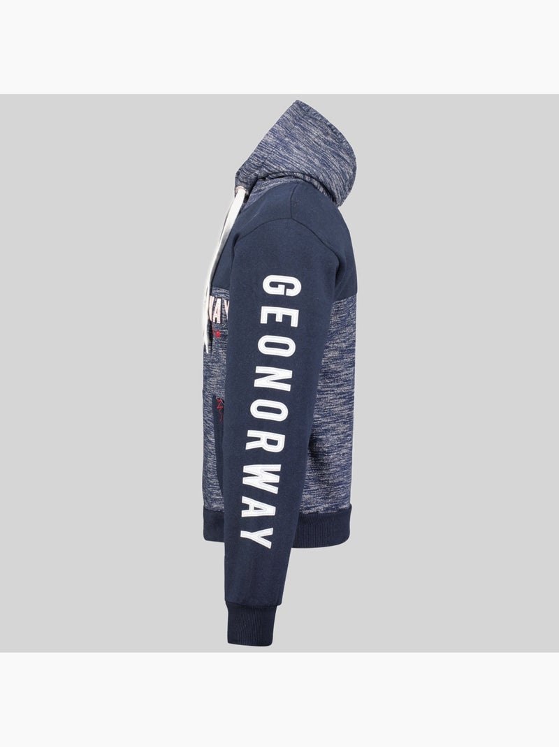 Sweatshirt com capuz ferato – geographical norway Azul-marinho - Kiabi